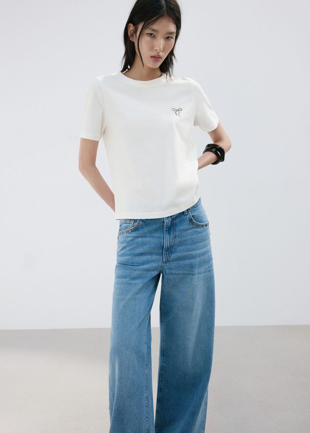 Short-sleeved printed t-shirt