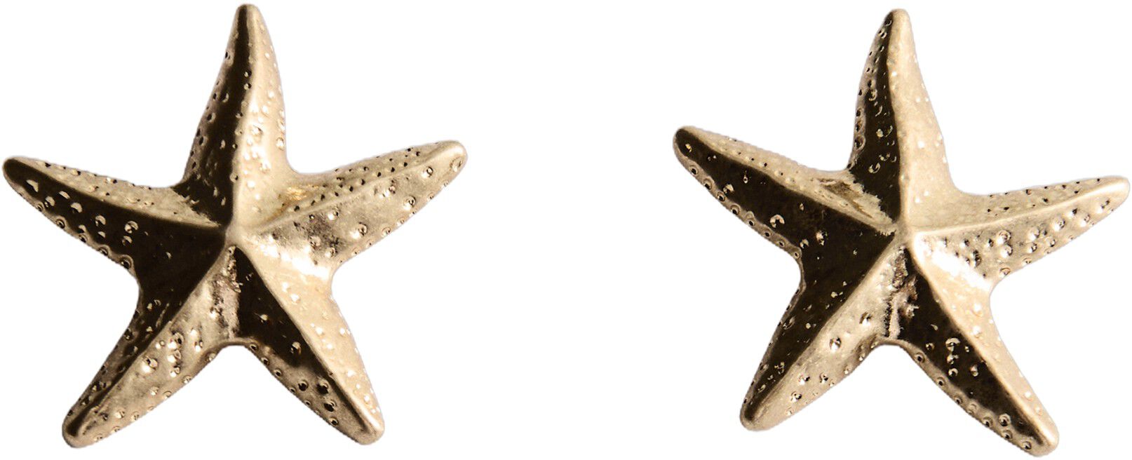 Star design earrings