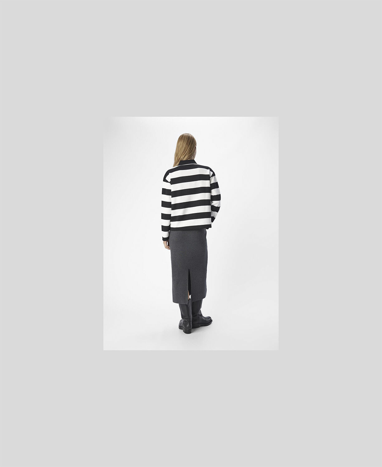 OBJMILLIE L/S LO POLO E AW FAIR 24