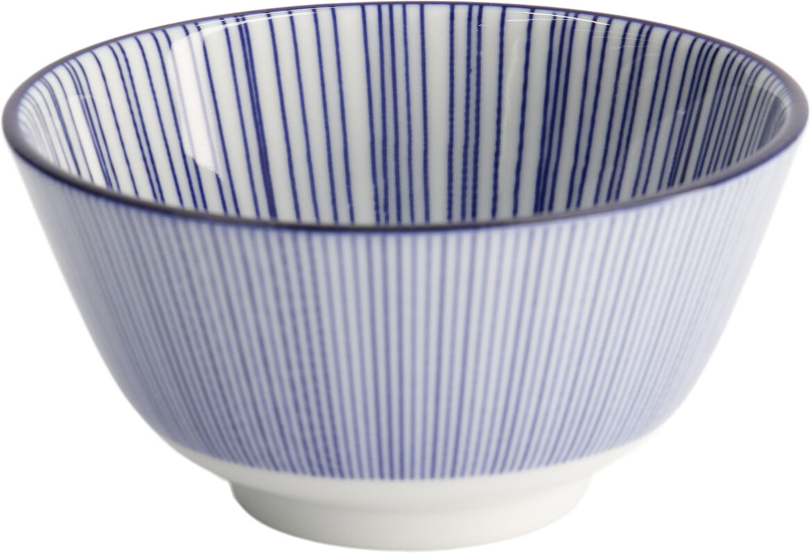 Nippon Blue Rice Bowl 12x6. 4cm Lines