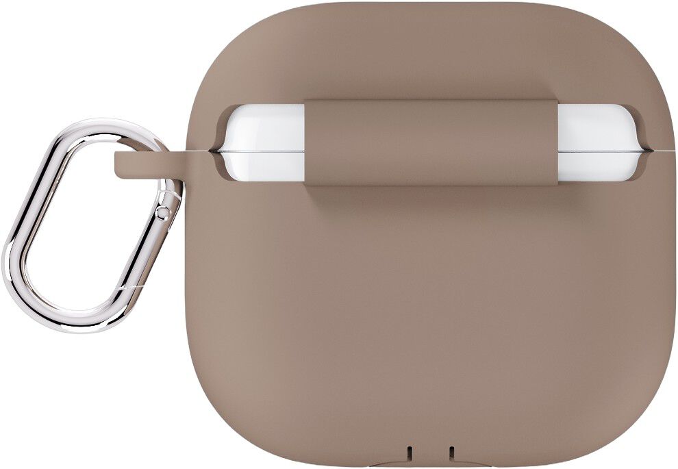 Silicone Case Solid AirPods 4 Mocha Brown