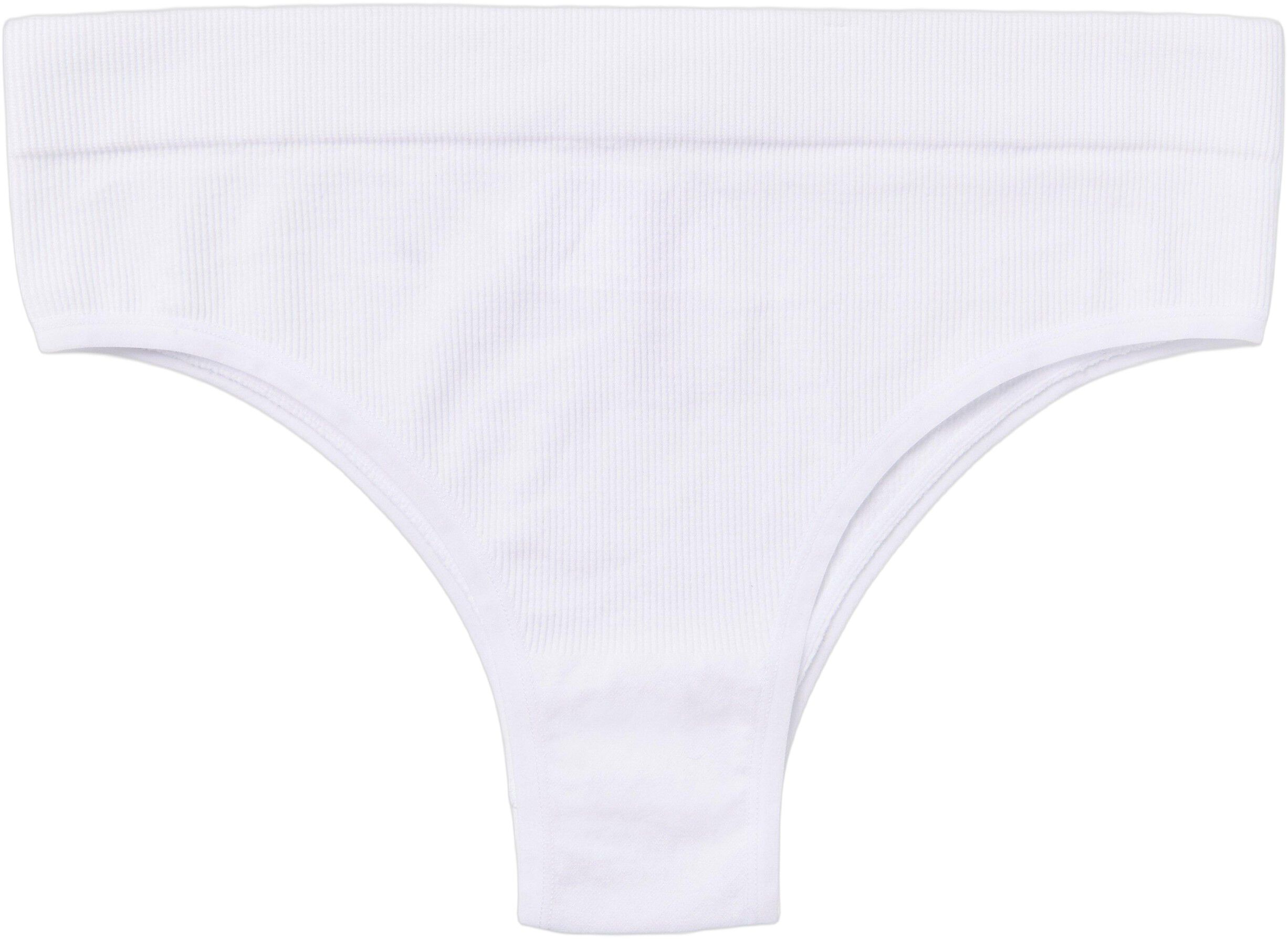 Ribbade trosor utan s&ouml;mmar med h&ouml;g midja