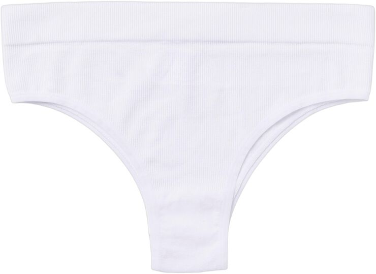 Ribbade trosor utan sömmar med hög midja