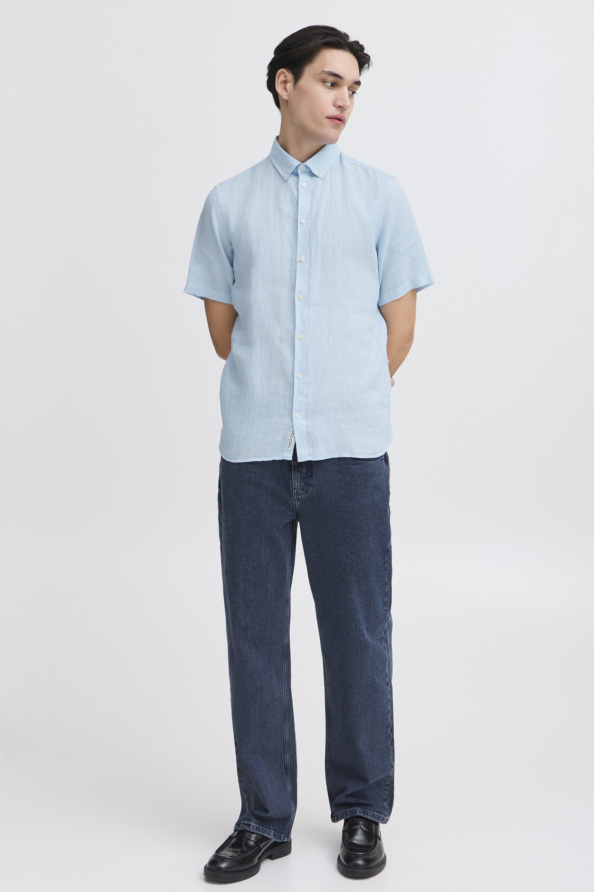 CFANTON 0071 SS 100% linen shirt