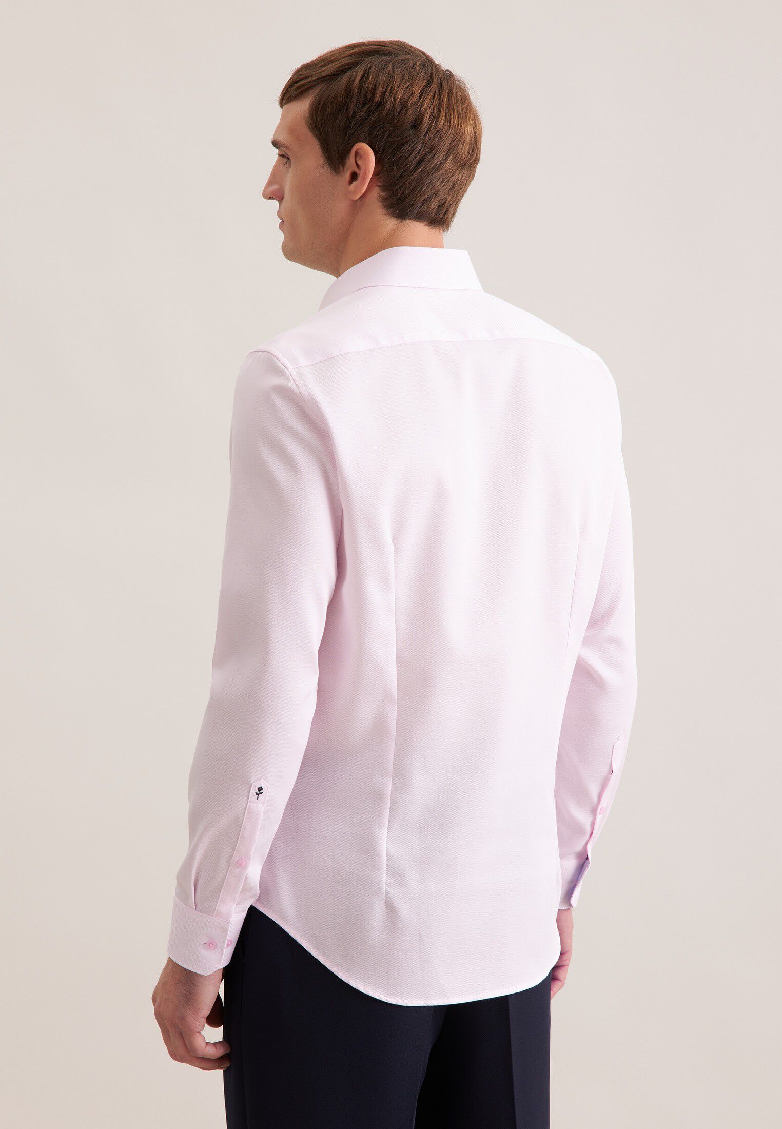 Business shirt Slim 1/1 Kent-Collar Structure