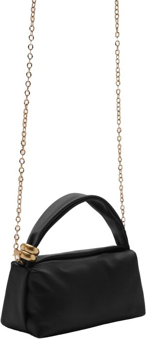 Metallic detail handbag