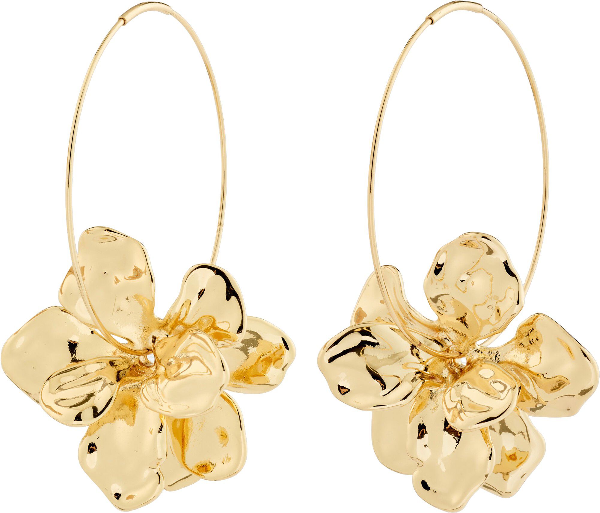 LUNITH earrings gold-plated