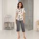Bamboo Short-sleeve PJ with pirate pants