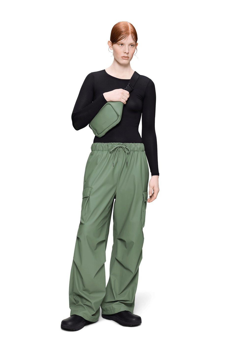 Pocket Rain Pants Wide W3