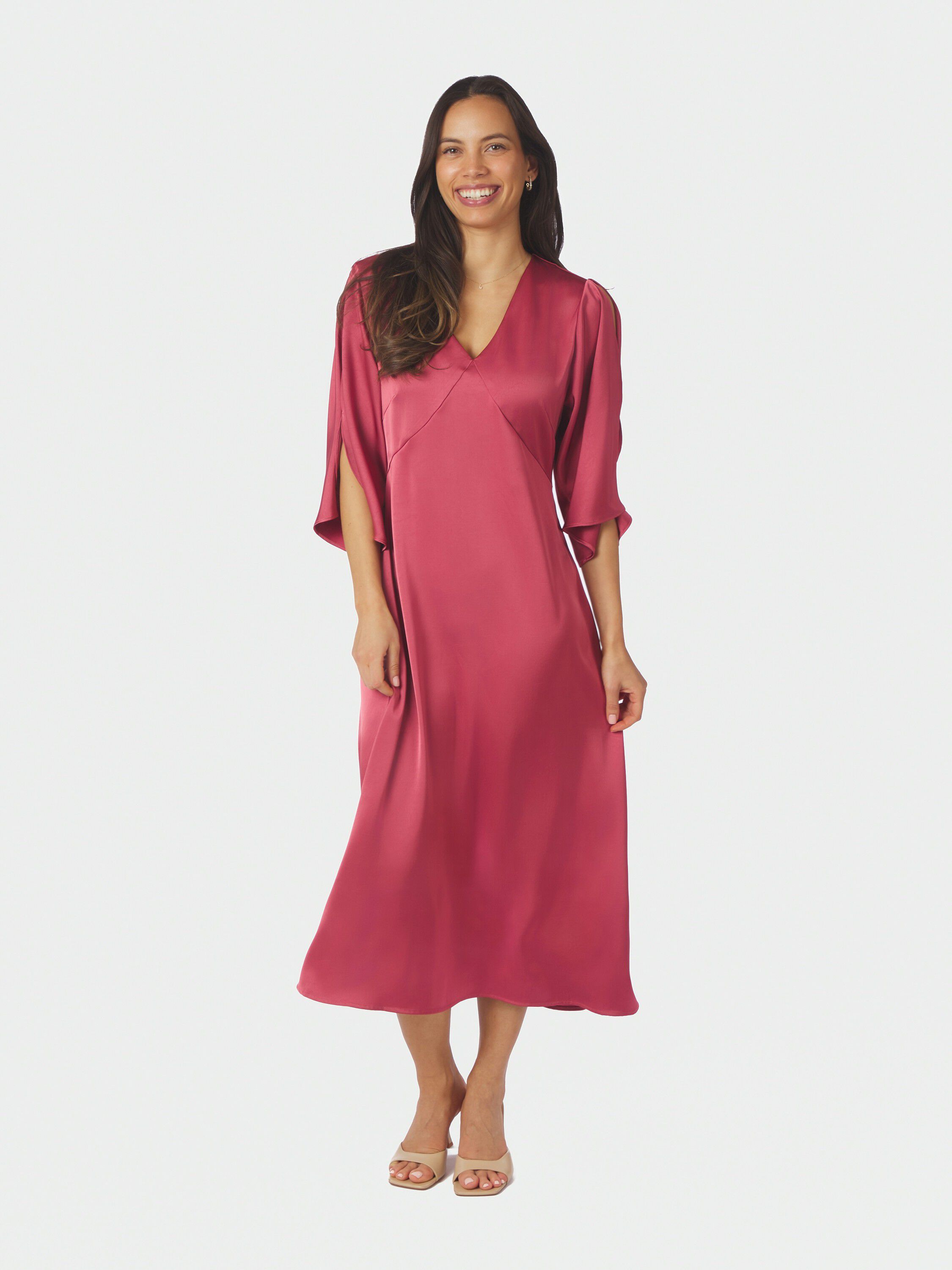 Remara Heavy Sateen Dress