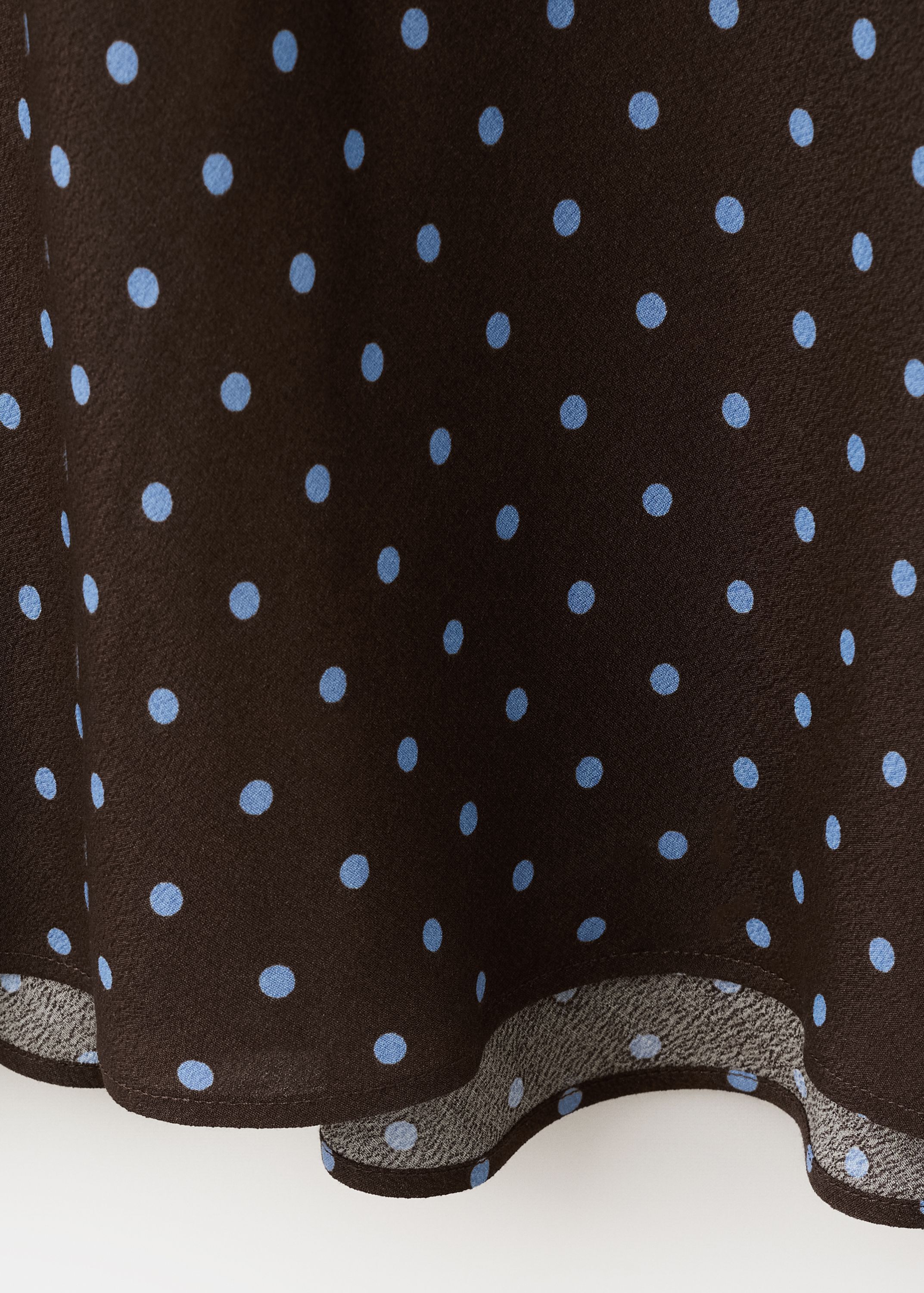 V-neck print dress