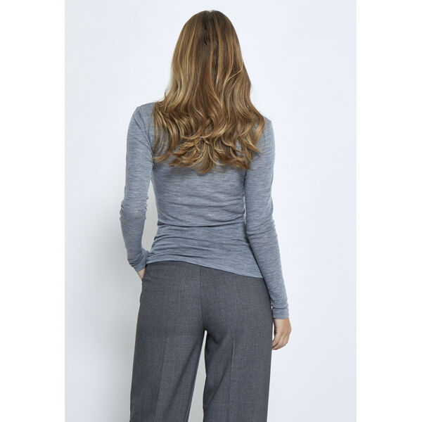 MSCally Roll Neck Long Sleeve Top