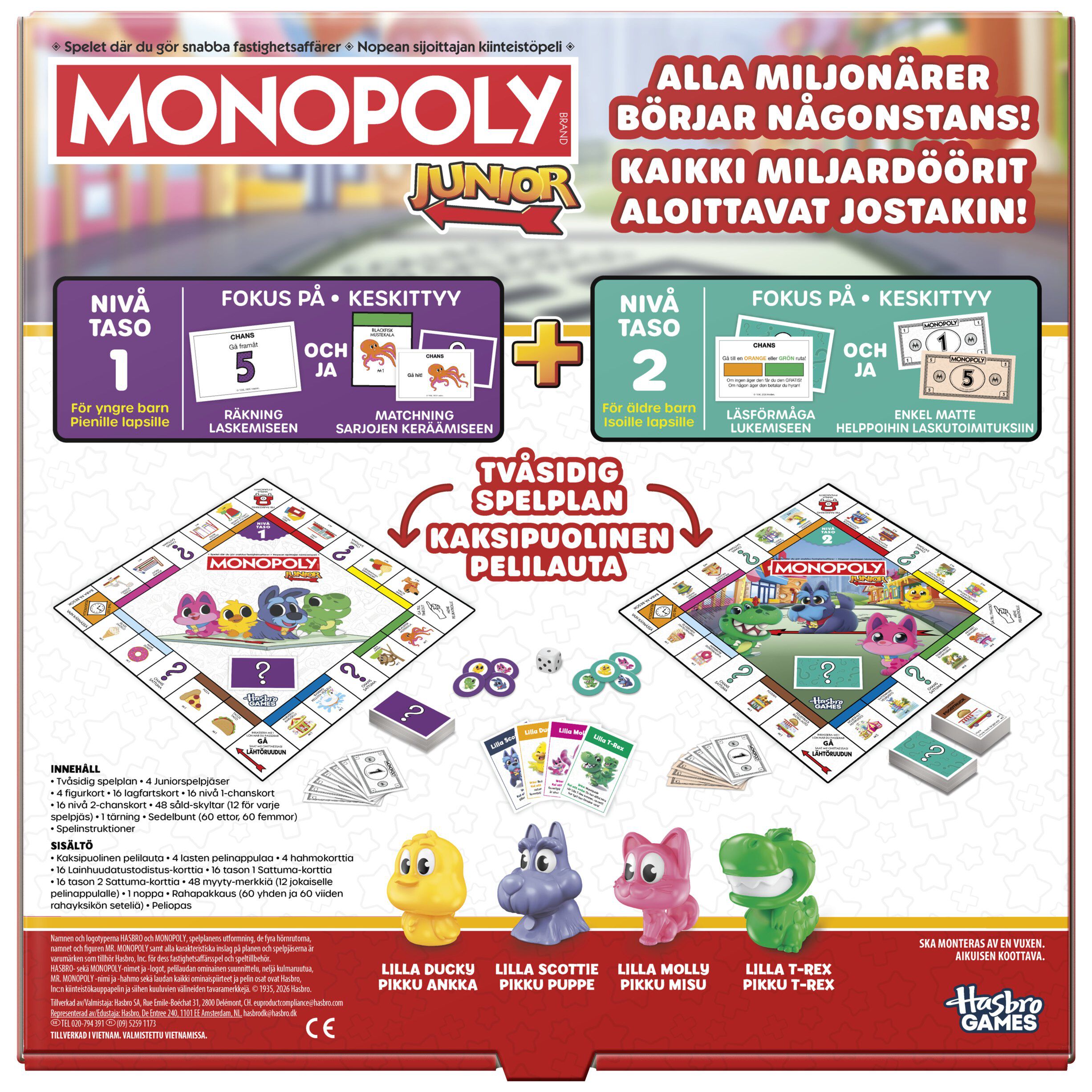 Monopoly Junior 2 In 1 Re