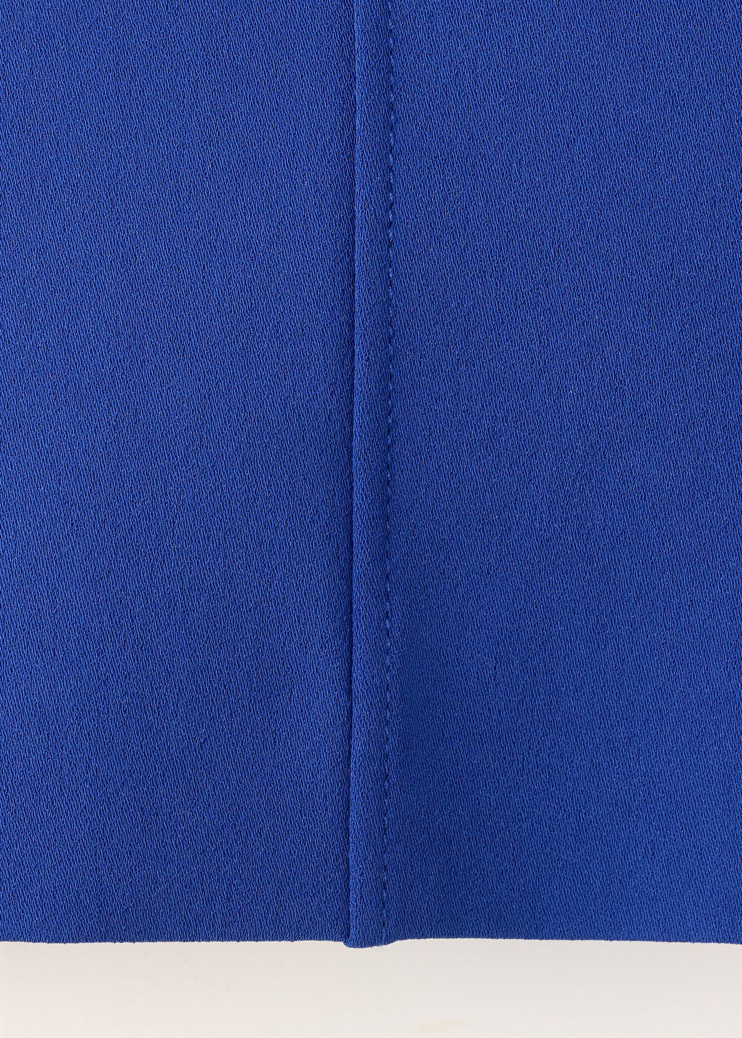 Plain short tab-top curtains