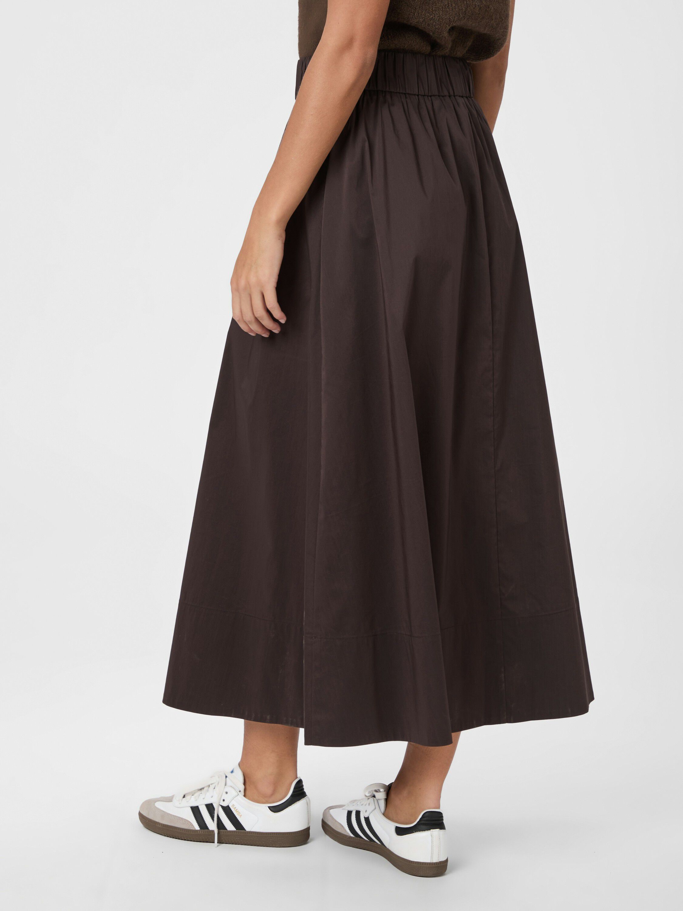 Yara Long Poplin Skirt