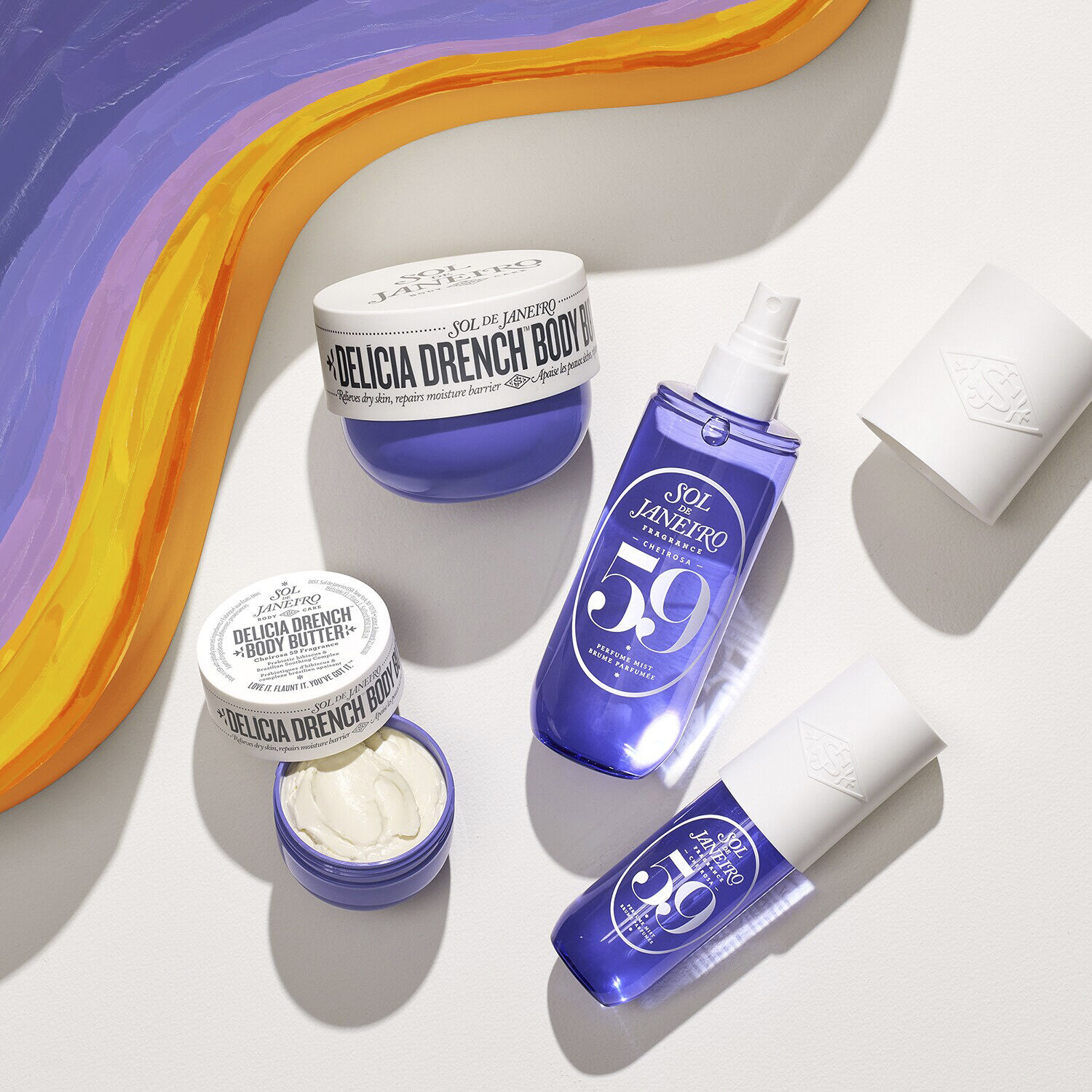 Brazilian Crush Cheirosa 59 Body & Hair Fragrance Mist