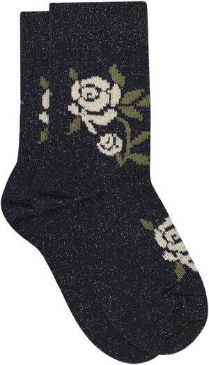 Rosa glitter socks
