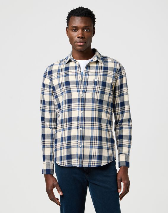1 PKT INDIGO SHIRT LIGHT INDIGO