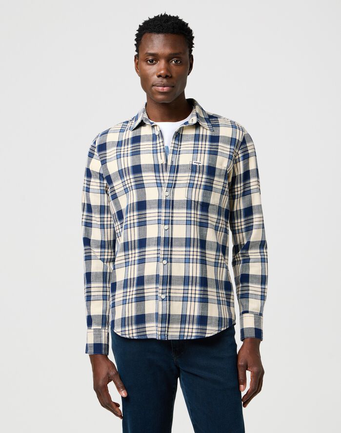 1 PKT INDIGO SHIRT LIGHT INDIGO