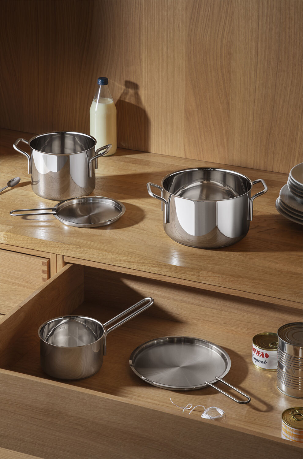 Stainless Steel Gryde 2,2 l 16 cm