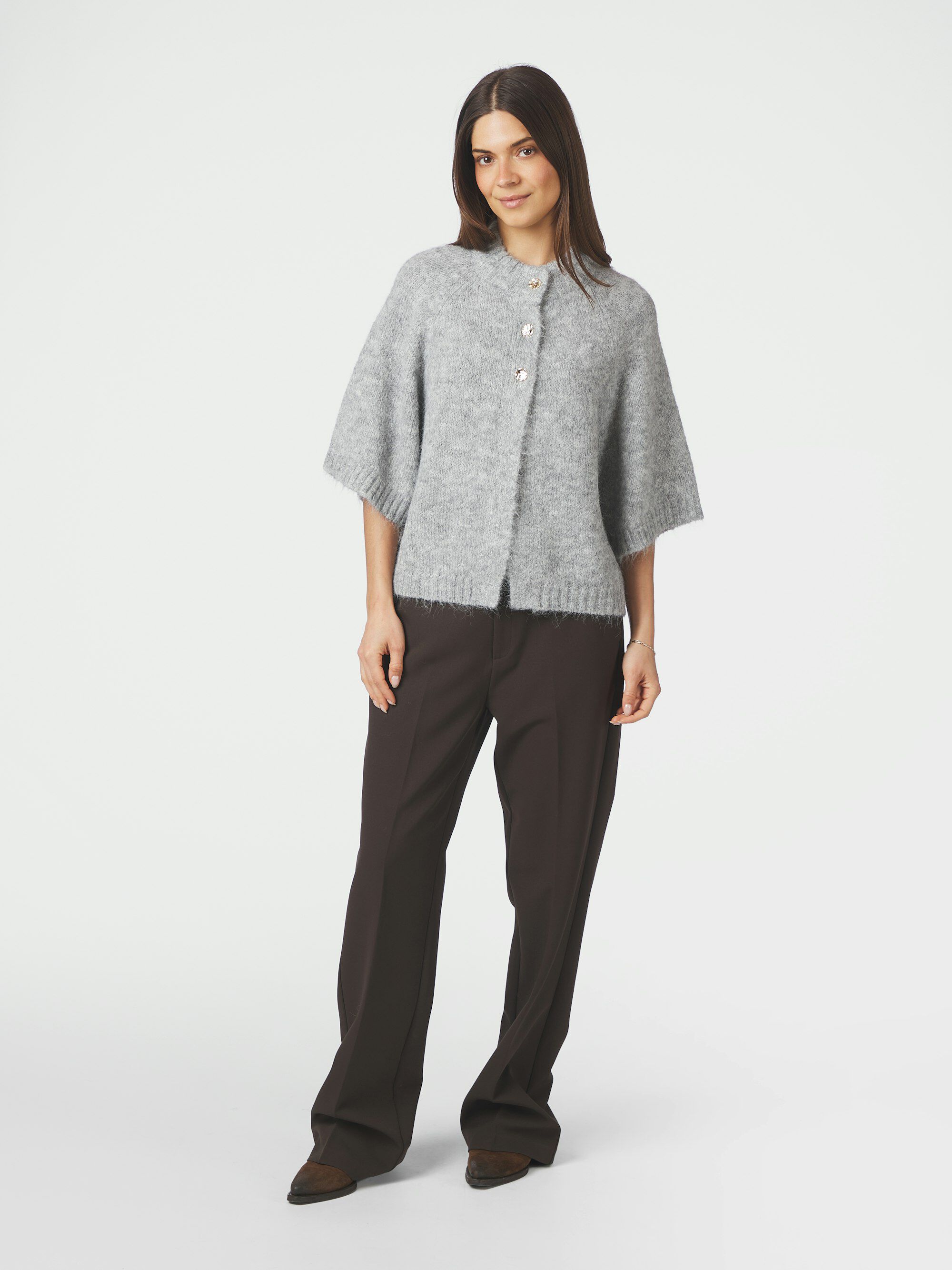 Benuta Fluffy Knit Cardigan
