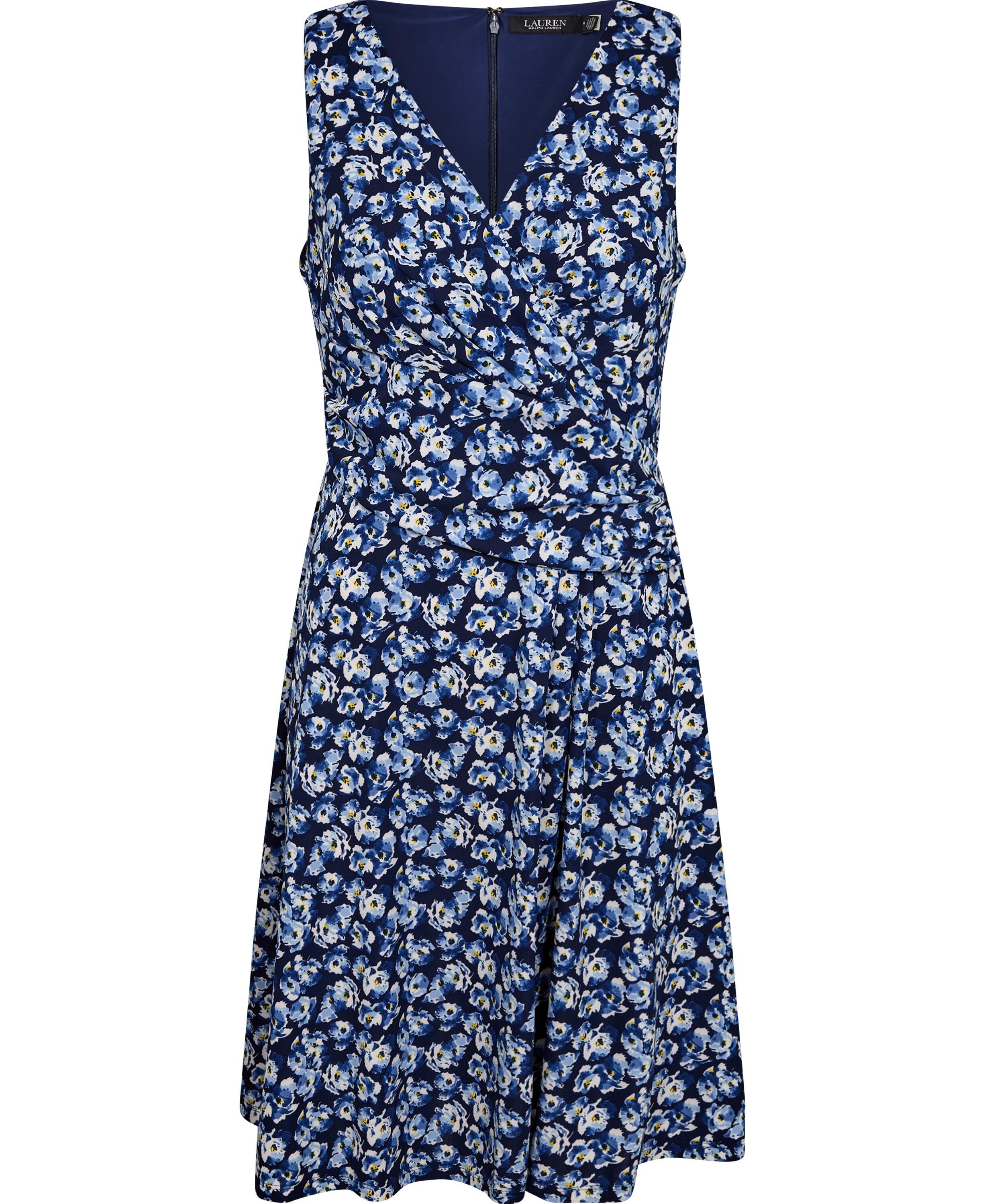 Floral Jersey Sleeveless Dress