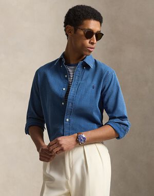 Custom Fit Seersucker Shirt