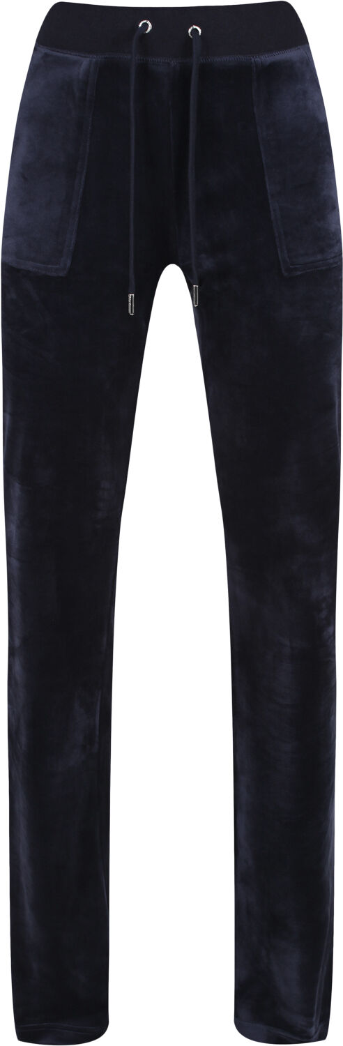 Del Ray Classic Velour Pant Pocket Design