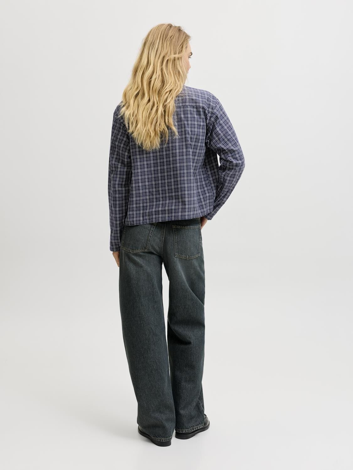 Jxasta Ls Clean Check Shirt Wvn Sn