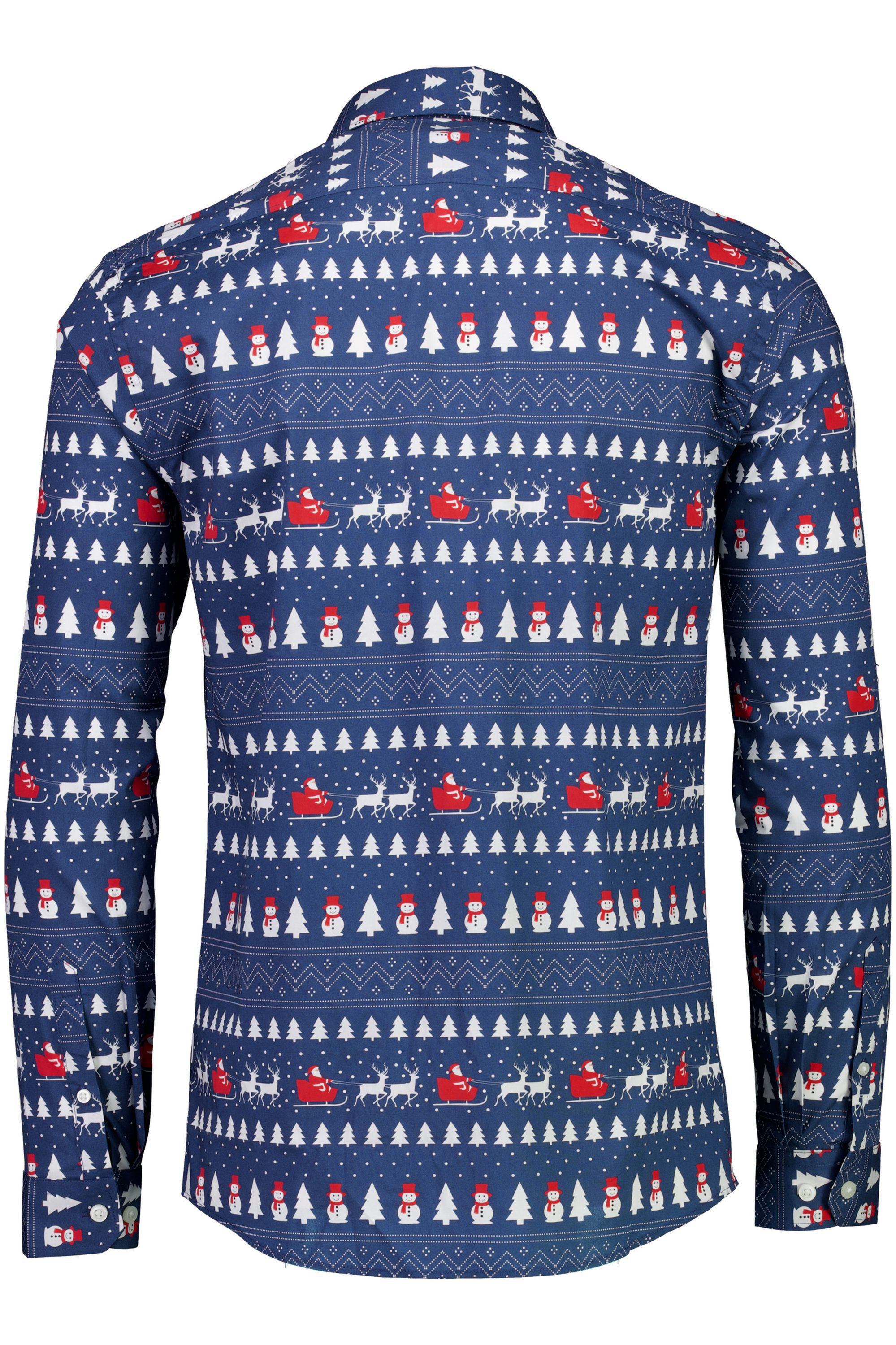 AOP Christmas shirt L/S