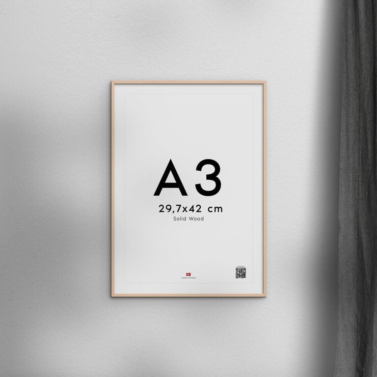 Poster&Frame - Rosa wood 50x70cm