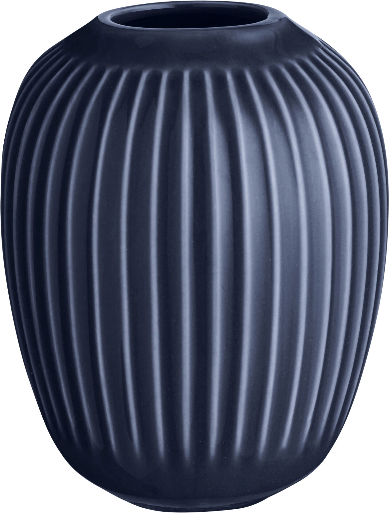 Hammersh&oslash;i vase H10 Indigo