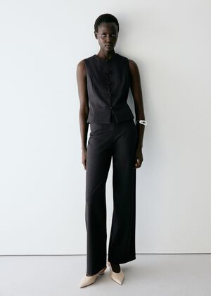 Waistcoat with frogging detail and