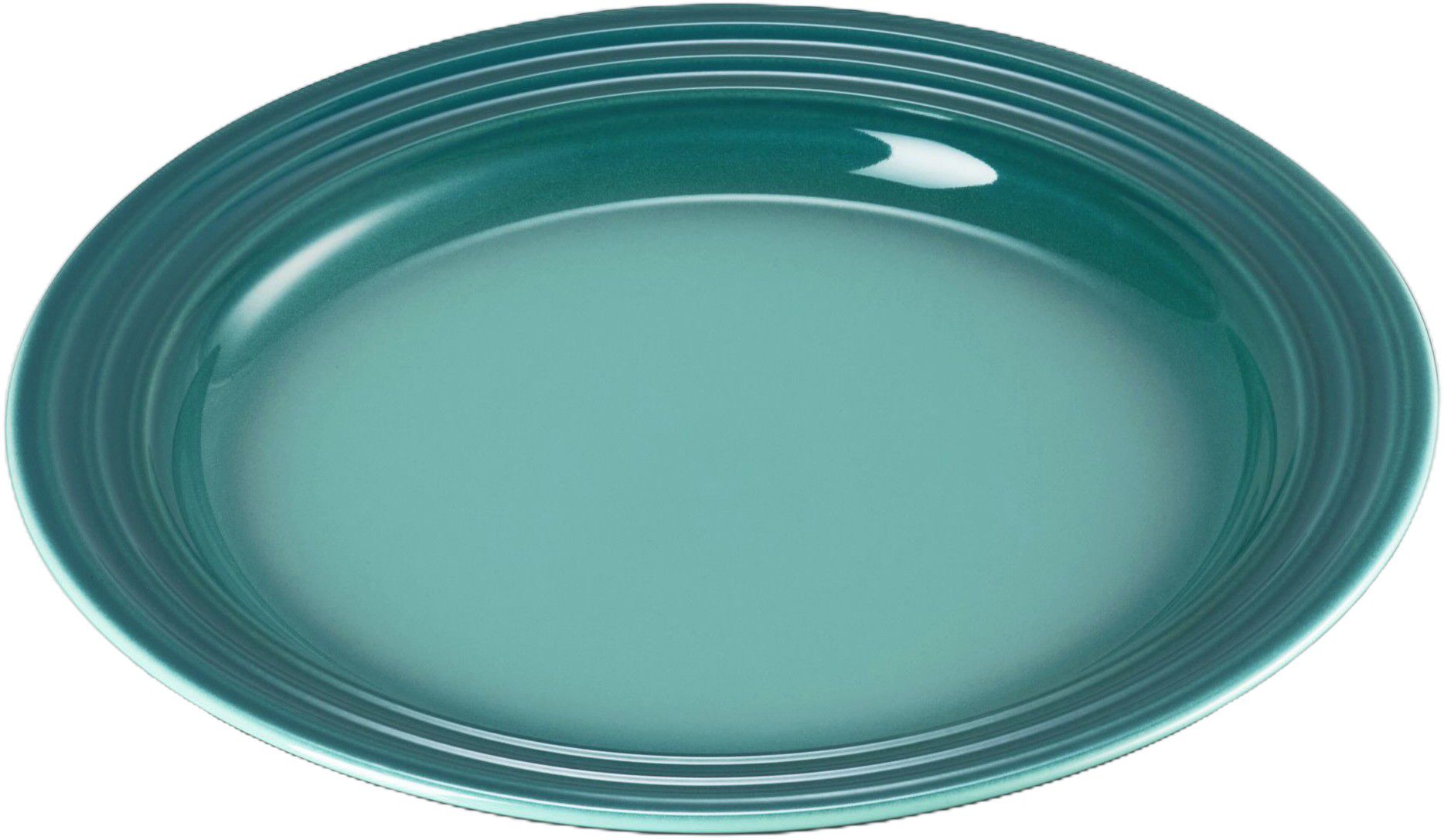Le Creuset Coupe stent&oslash;j frokosttallerken 22cm Bleu Riviera