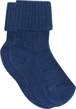 Cotton rib baby socks