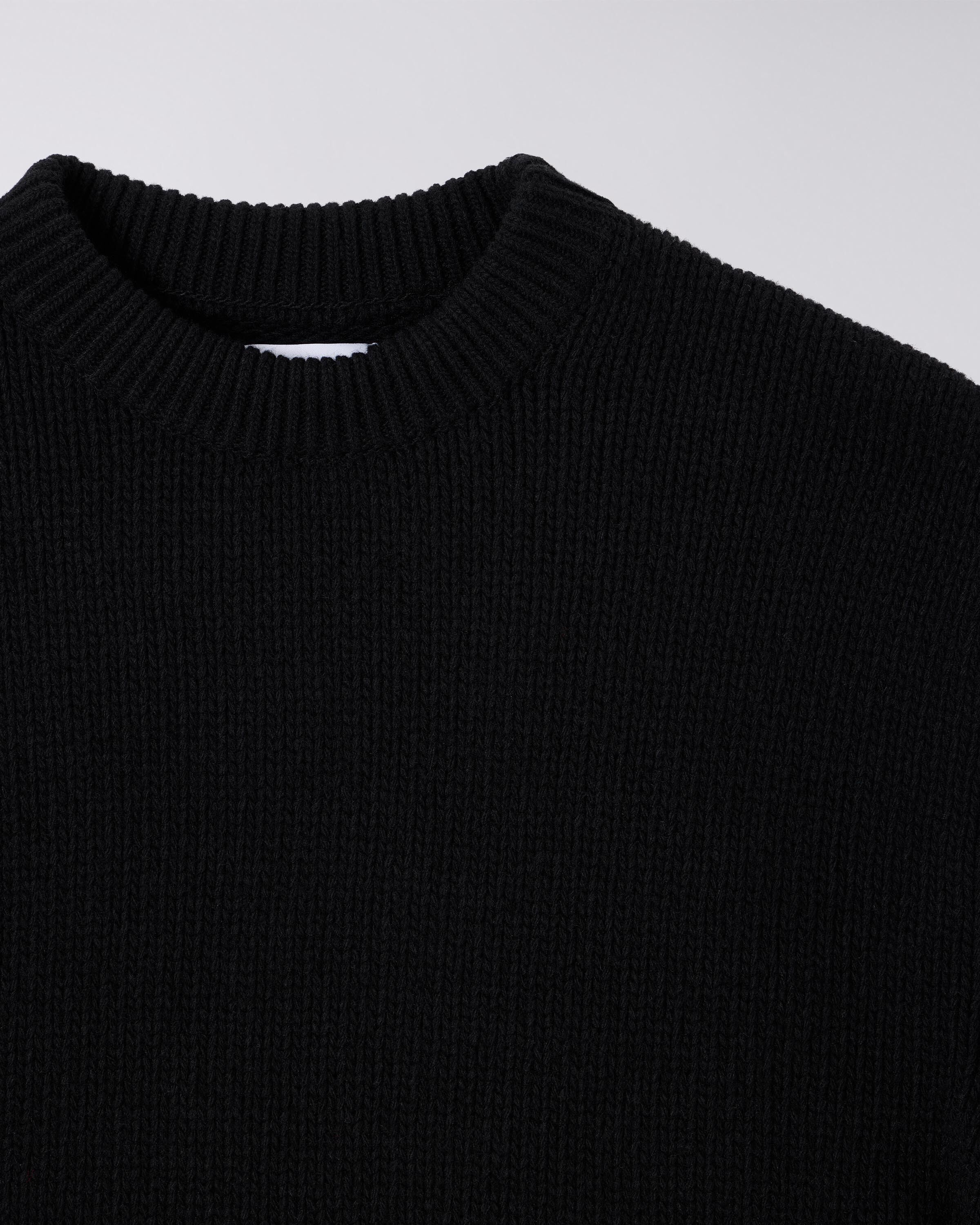 ELLIS SWEATER-BLACK/BALTIC