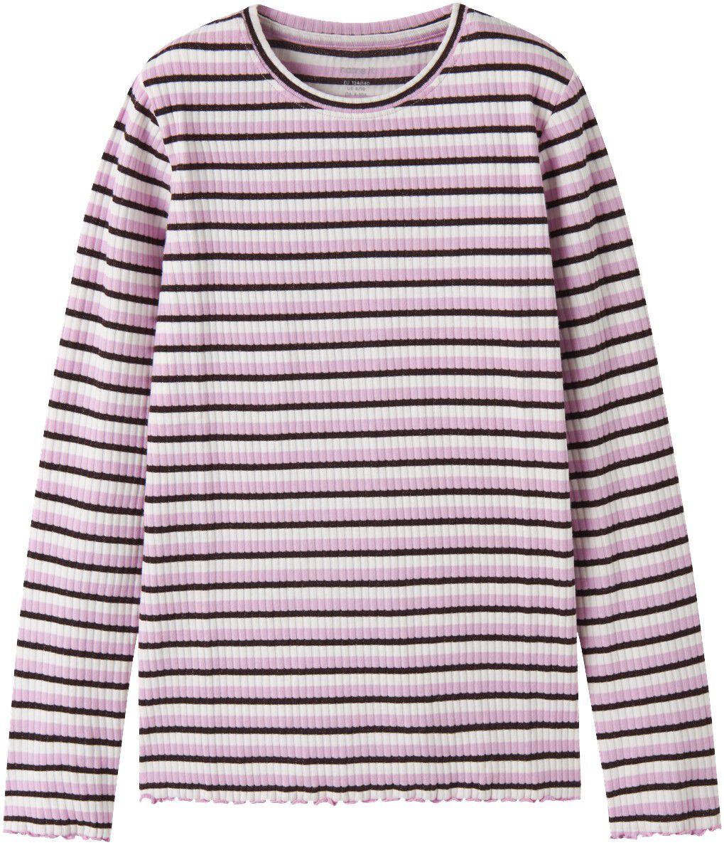 Nkfvemma Glitter Ls Slim Top