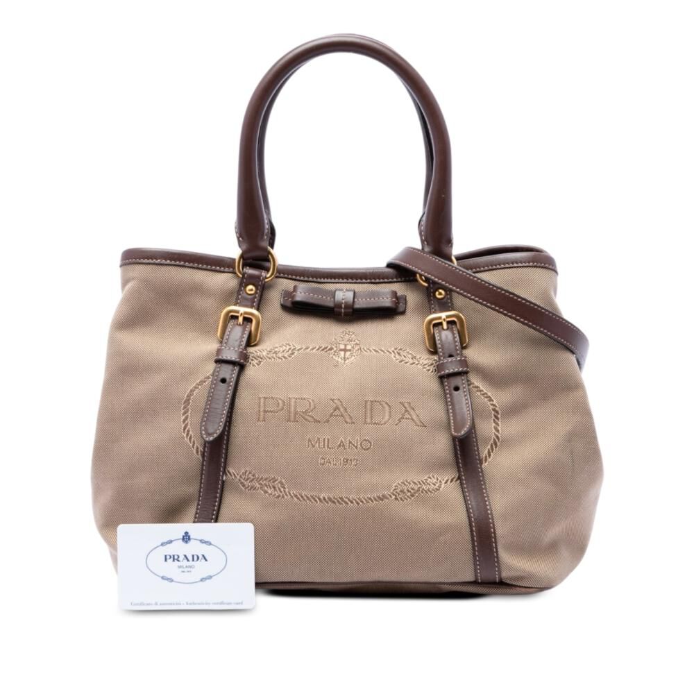 Prada Canapa Tote