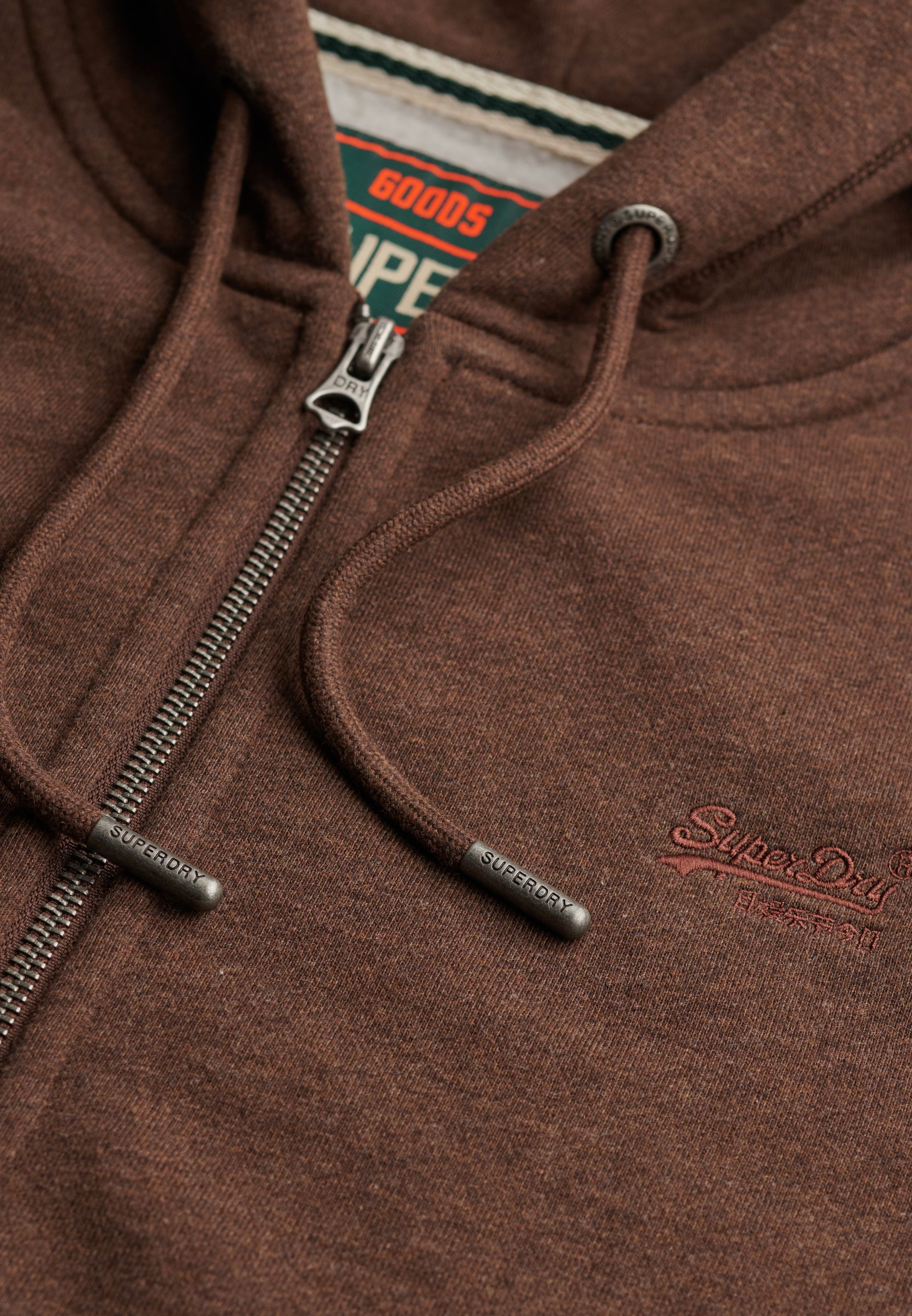 ESSENTIAL LOGO ZIP HOODIE HB