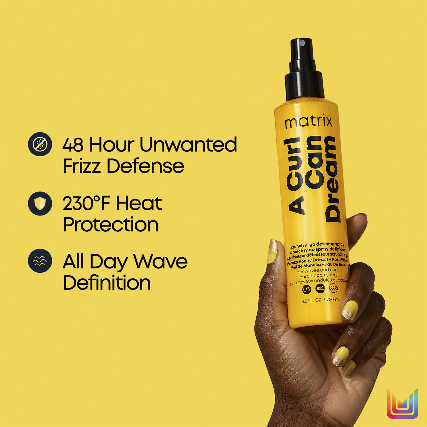 A Curl Can Dream Scrunch N' Go Defining Spray