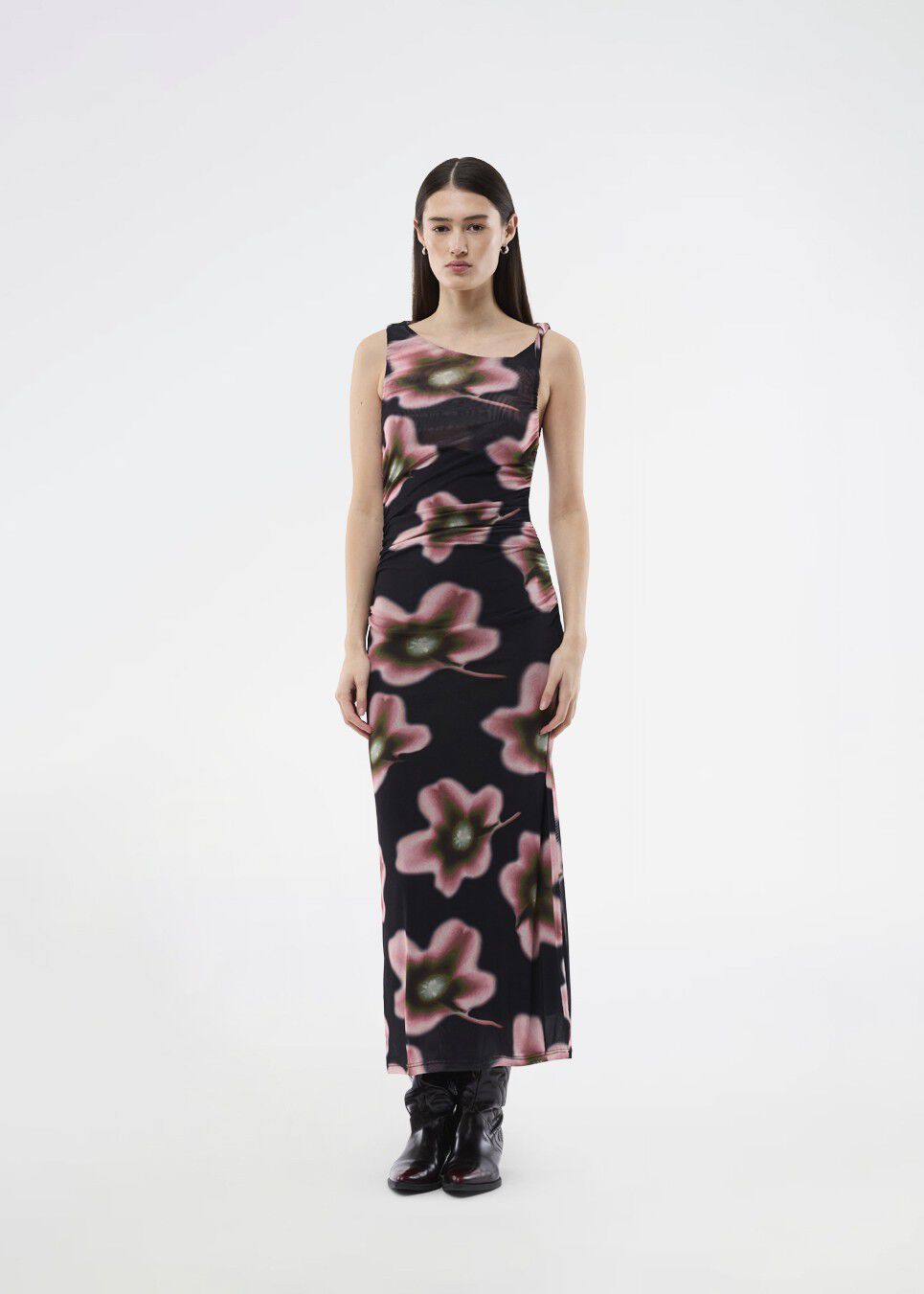 Benjamd print dress