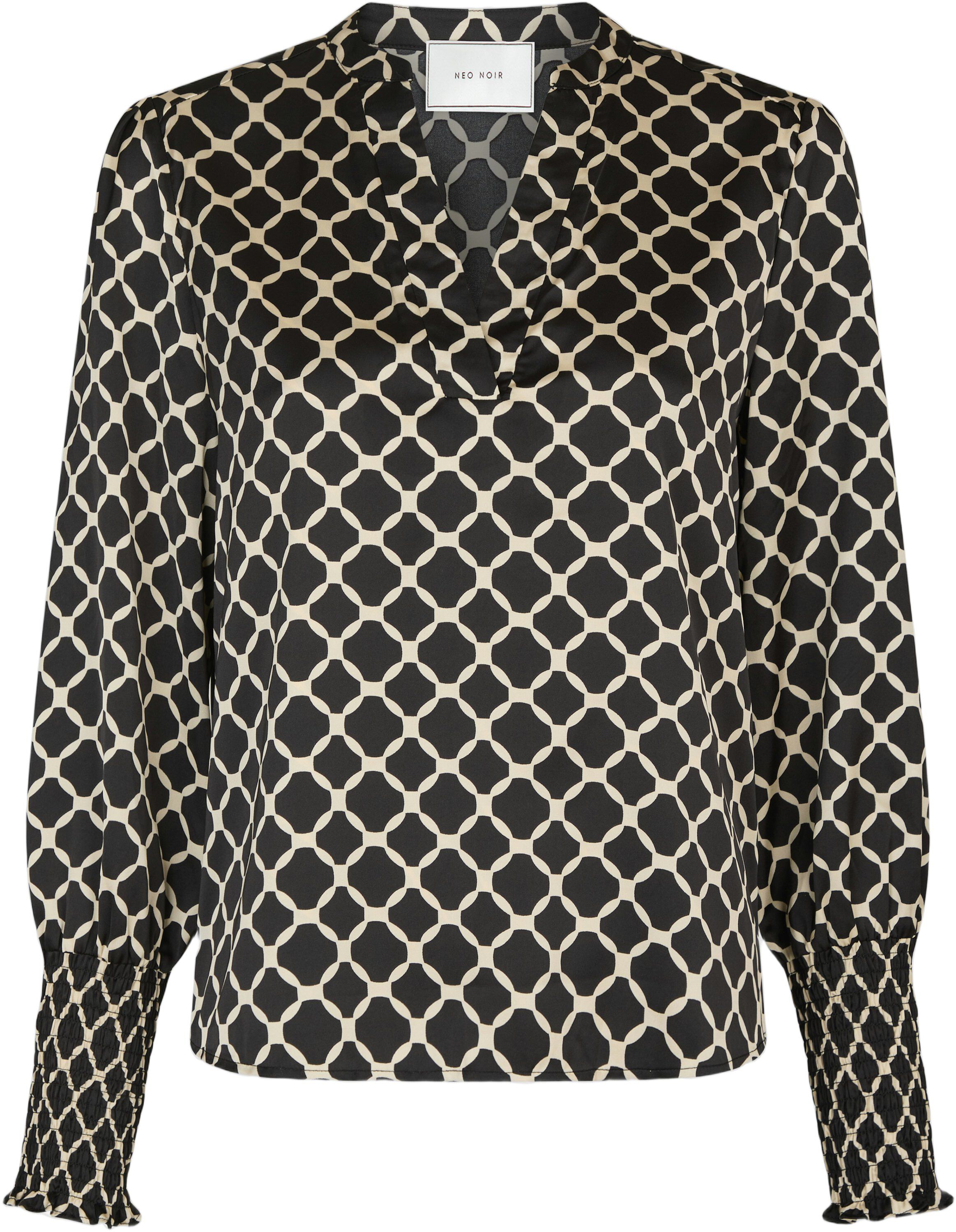 Landa Tile Print Blouse