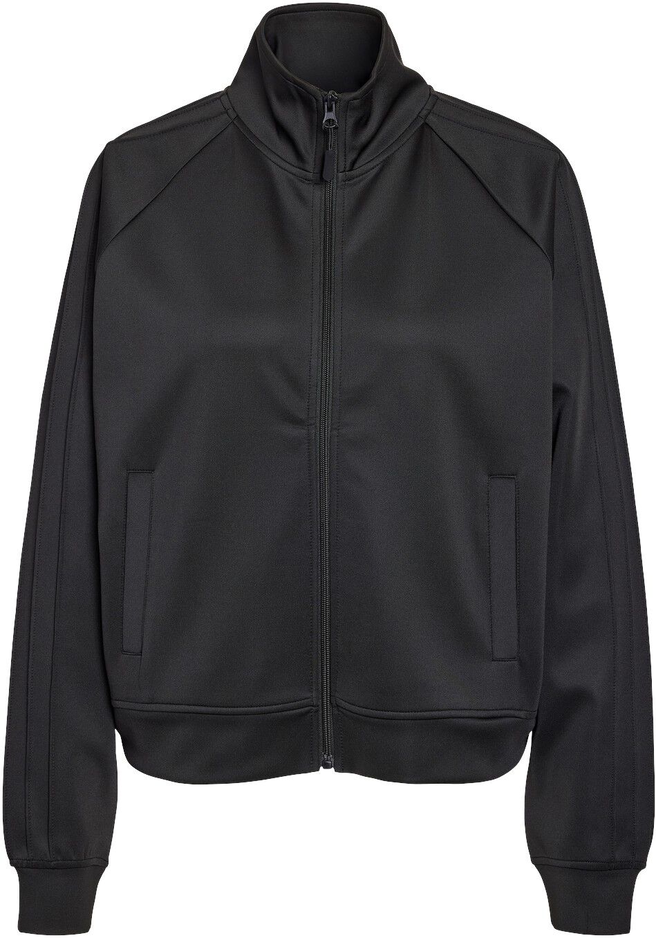 Nmjenna Ls Pintuck Zip Sweater Jrs