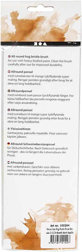 Nature Line Pensler, L: 18,5-19 cm, B: 5-7 mm, flad