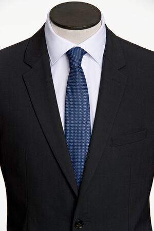 Polyester tie w. pattern 7 cm
