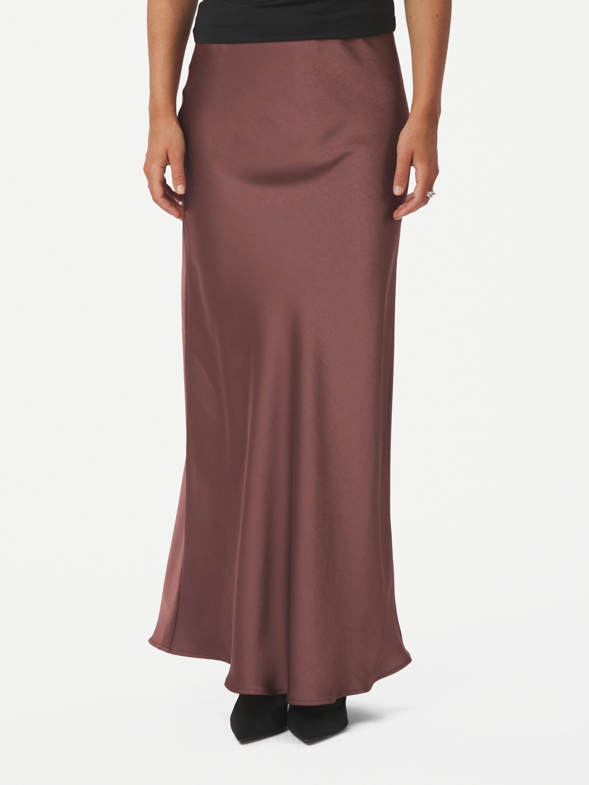 Vicky Heavy Sateen Skirt