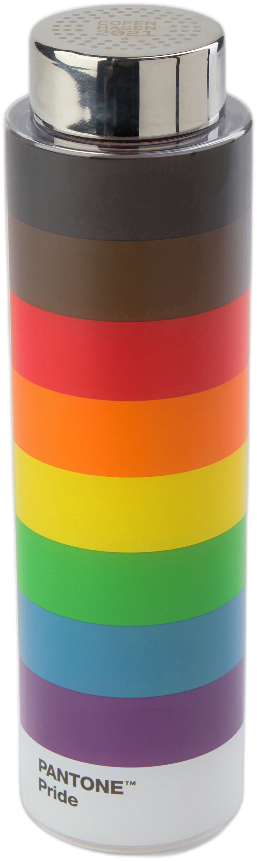Pantone MA - DRINKING BOTTLE TRITAN Pride With Laser cut Log