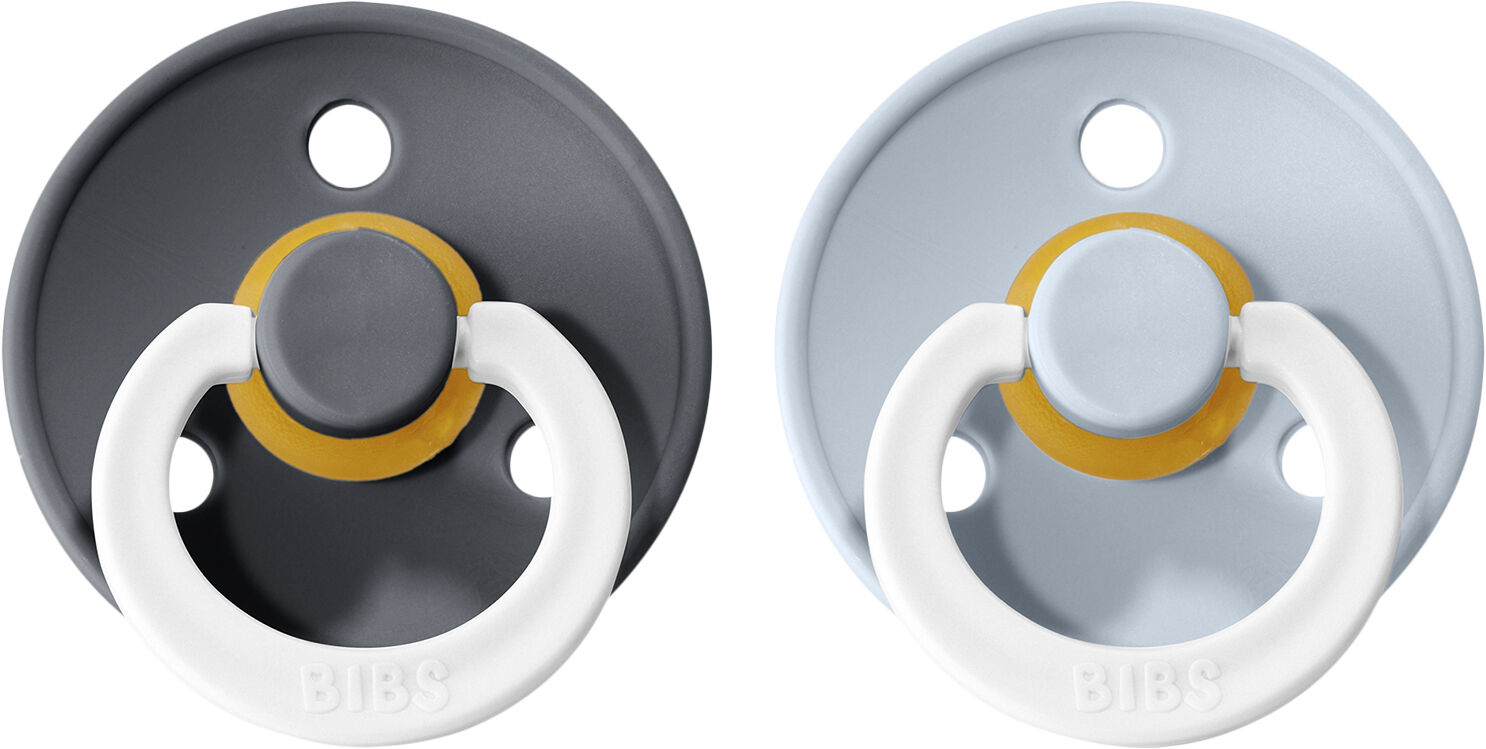 BIBS Colour 2 PACK Blush NIGHT/Vanilla NIGHT
