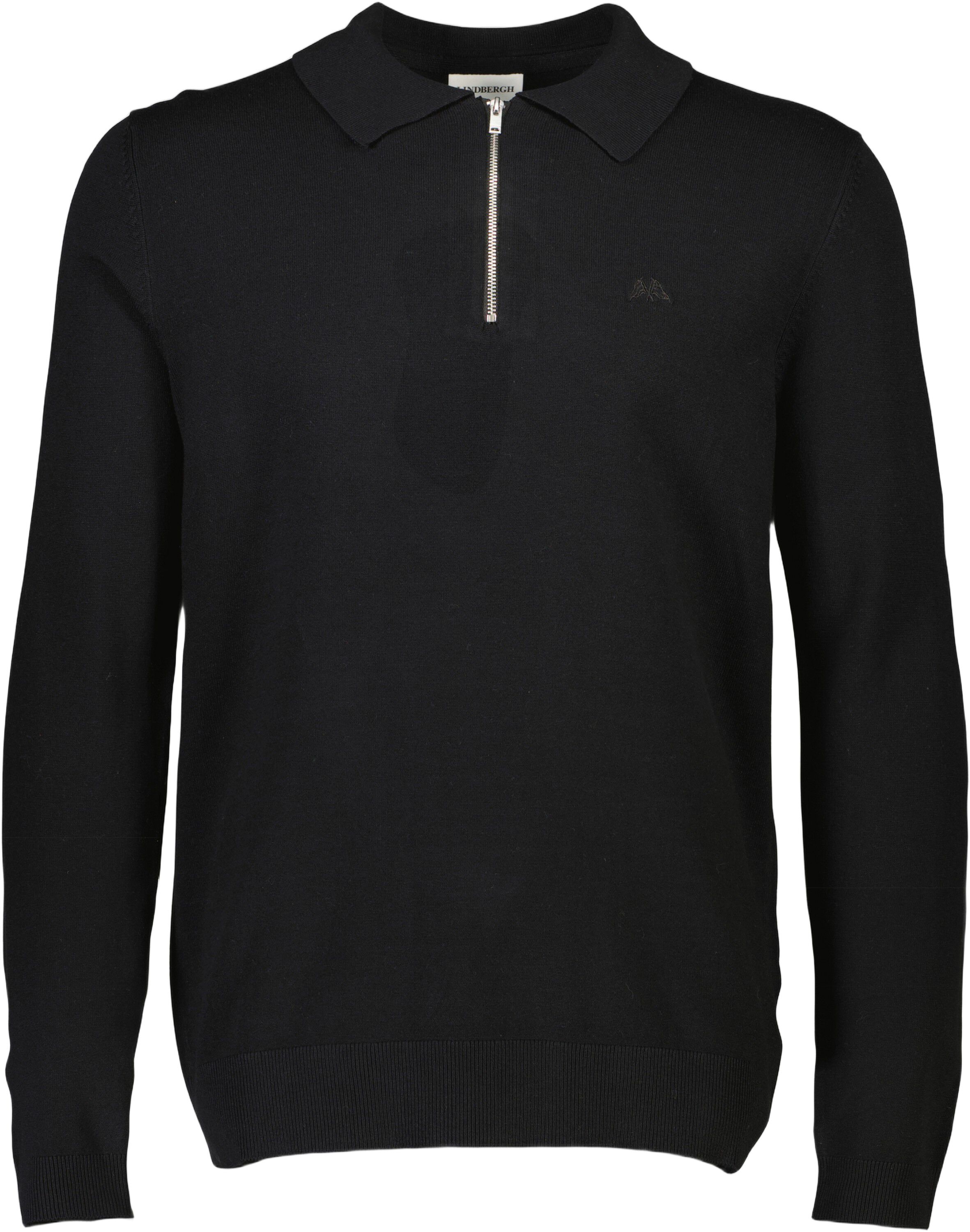 Ecovero L/S zip polo