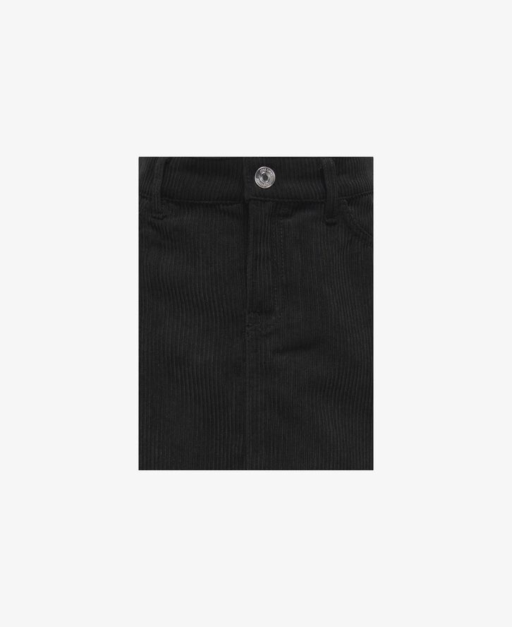 KOGVIOLA LONG SLIT CORD SKIRT PNT